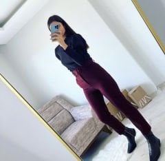 Kemerli Pantolon