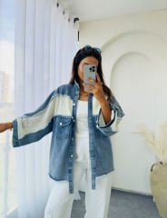 TWİST MODEL KOT CEKET