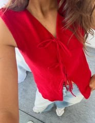 Bağlamalı Triko