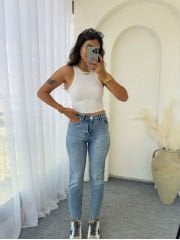 ZARA FLARE JEAN MAVİ