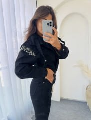 BOMBER JEAN CEKET