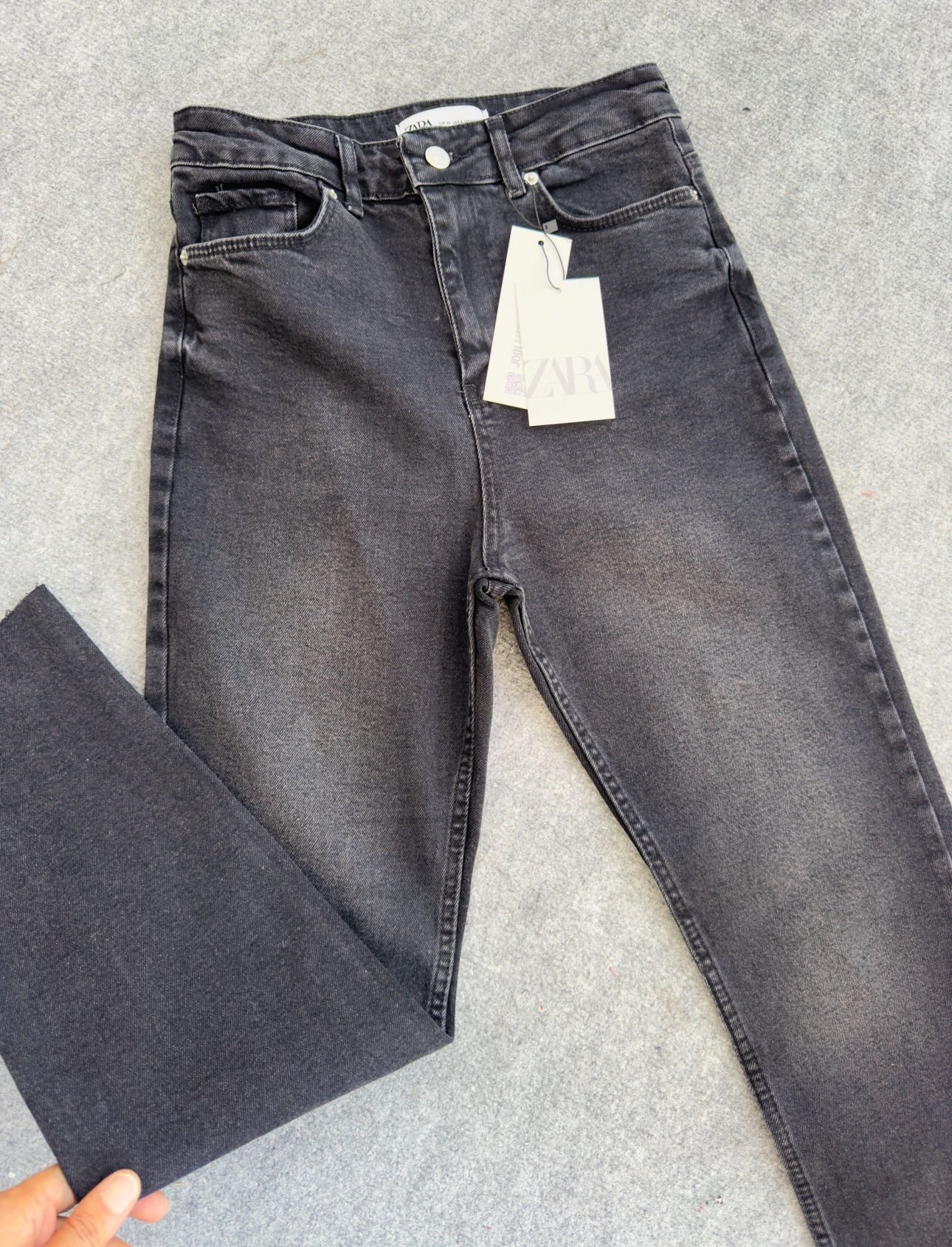ZARA FLARE JEAN ANTRASİT