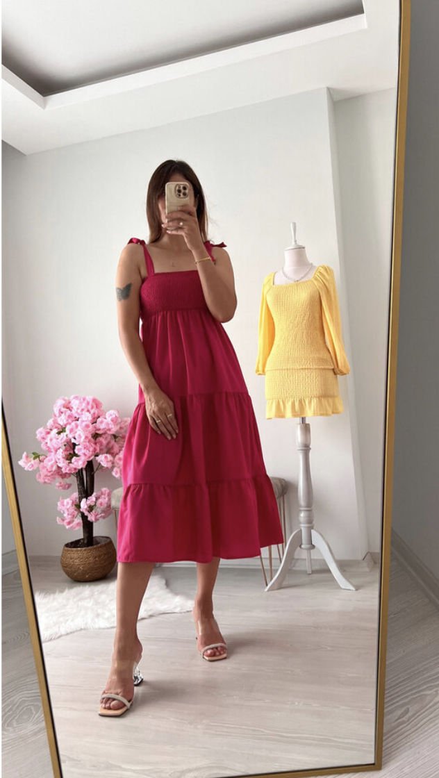 Poplin Elbise