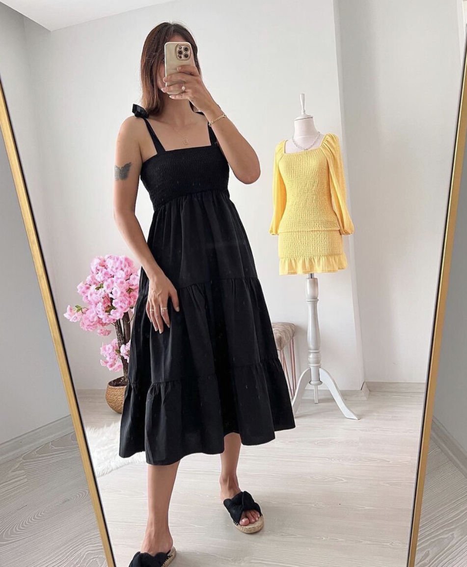 Poplin Elbise