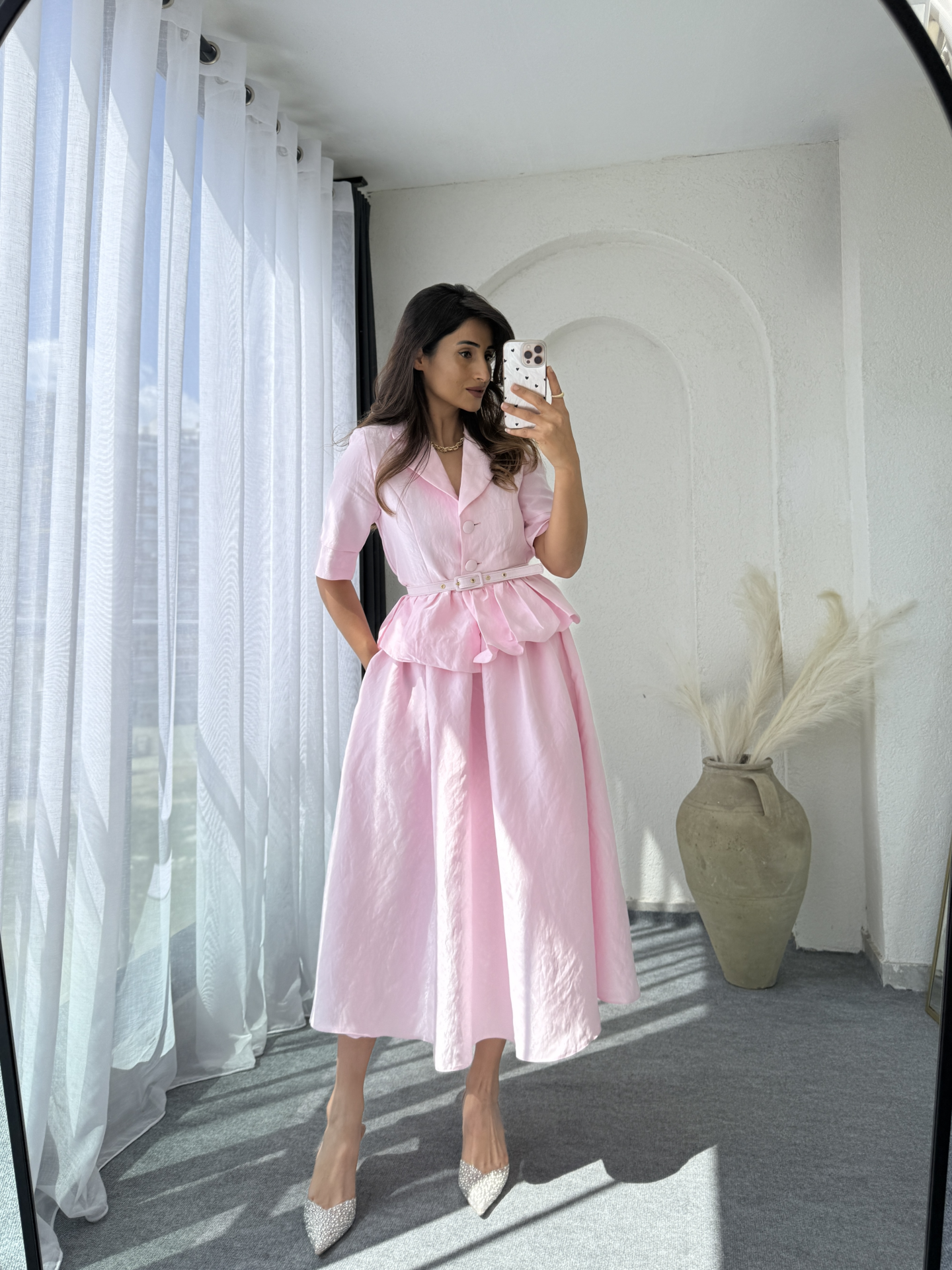 Shine Etek Takım Tozpembe