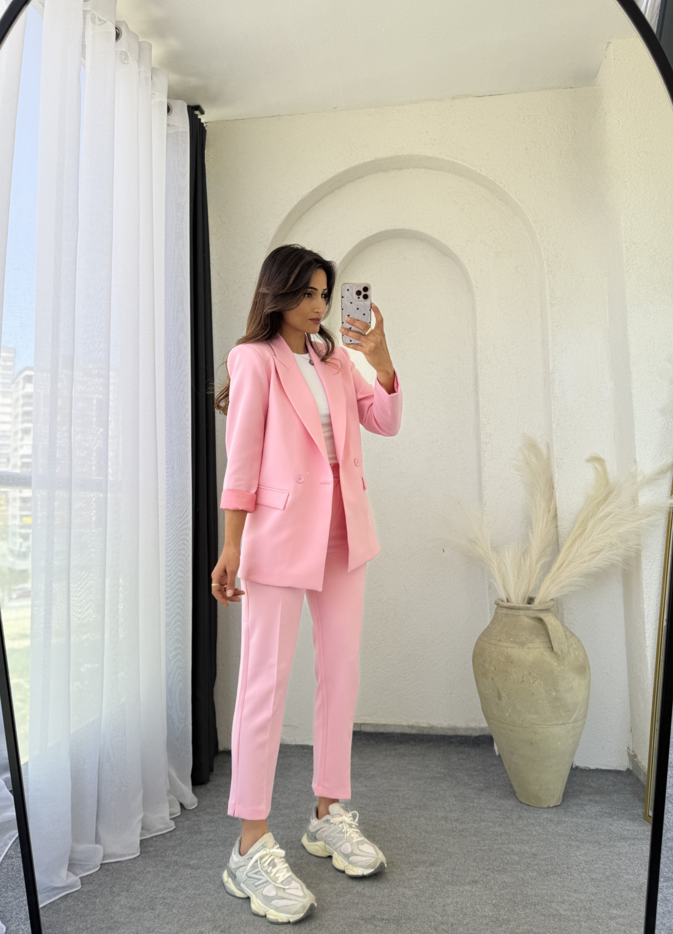 Zara Takım Elbise Tozpembe