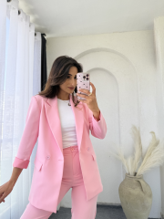 Zara Takım Elbise Tozpembe