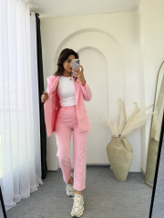 Zara Takım Elbise Tozpembe
