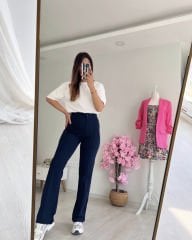 Çimalı Pantolon Lacivert