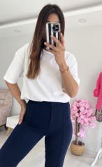 Çimalı Pantolon Lacivert