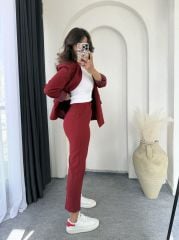 Takım Elbise Bordo
