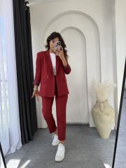 Takım Elbise Bordo