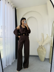 Tensel 3 lü Takım Acıkahve