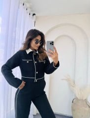 TÜVİT BLAZER SİYAH