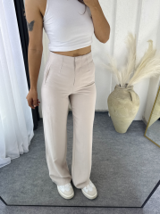 Zara Pensli Tensel Palazzo Krem