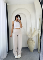 Zara Pensli Tensel Palazzo Krem