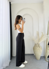 Zara Pensli Tensel Palazzo Siyah