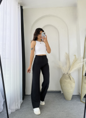 Zara Pensli Tensel Palazzo Siyah