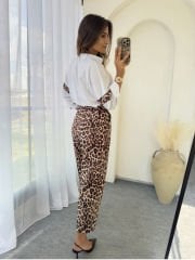 Leopar Pantolon Takım
