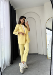 Zara Takım Elbise SoftSarı