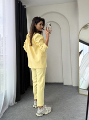 Zara Takım Elbise SoftSarı
