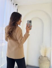 SLİMFİT BLAZER BEJ
