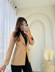 SLİMFİT BLAZER BEJ