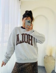HOLA LEOPAR SWEATSHIRT