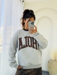 HOLA LEOPAR SWEATSHIRT