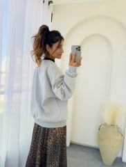 HOLA LEOPAR SWEATSHIRT