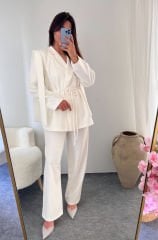 TASARIM BLAZER BEYAZ