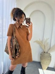 NUBUK ELBİSE TABA