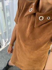 NUBUK ELBİSE TABA