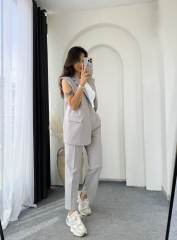 Zara Vatkalı Yelek Takım Gri(ÖNSİPARİŞTİR)