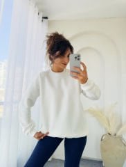 West Sweatshırt Beyaz
