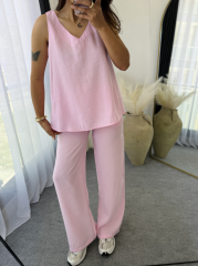 Askılı Tensel Takım Tozpembe