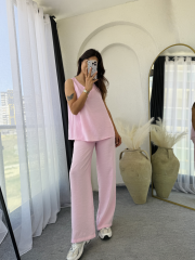 Askılı Tensel Takım Tozpembe