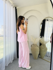 Askılı Tensel Takım Tozpembe