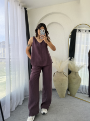 Askılı Tensel Takım Mürdüm