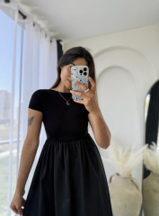 Olivya Kayıkyaka Elbise