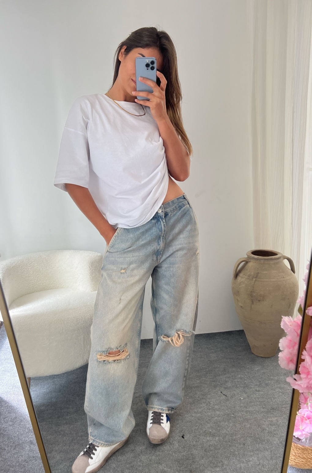 RAPSLİM KESİK JEANS