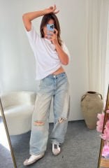 RAPSLİM KESİK JEANS