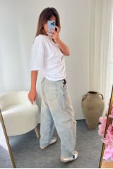 RAPSLİM KESİK JEANS