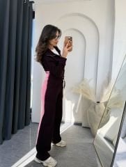 3lü Yumoş Takım Bordo