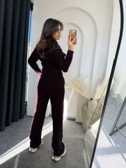 3lü Yumoş Takım Bordo