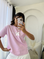 Love Tişört TozPembe