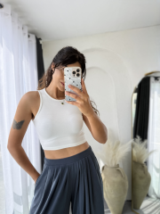 Oysho Croptop Krem