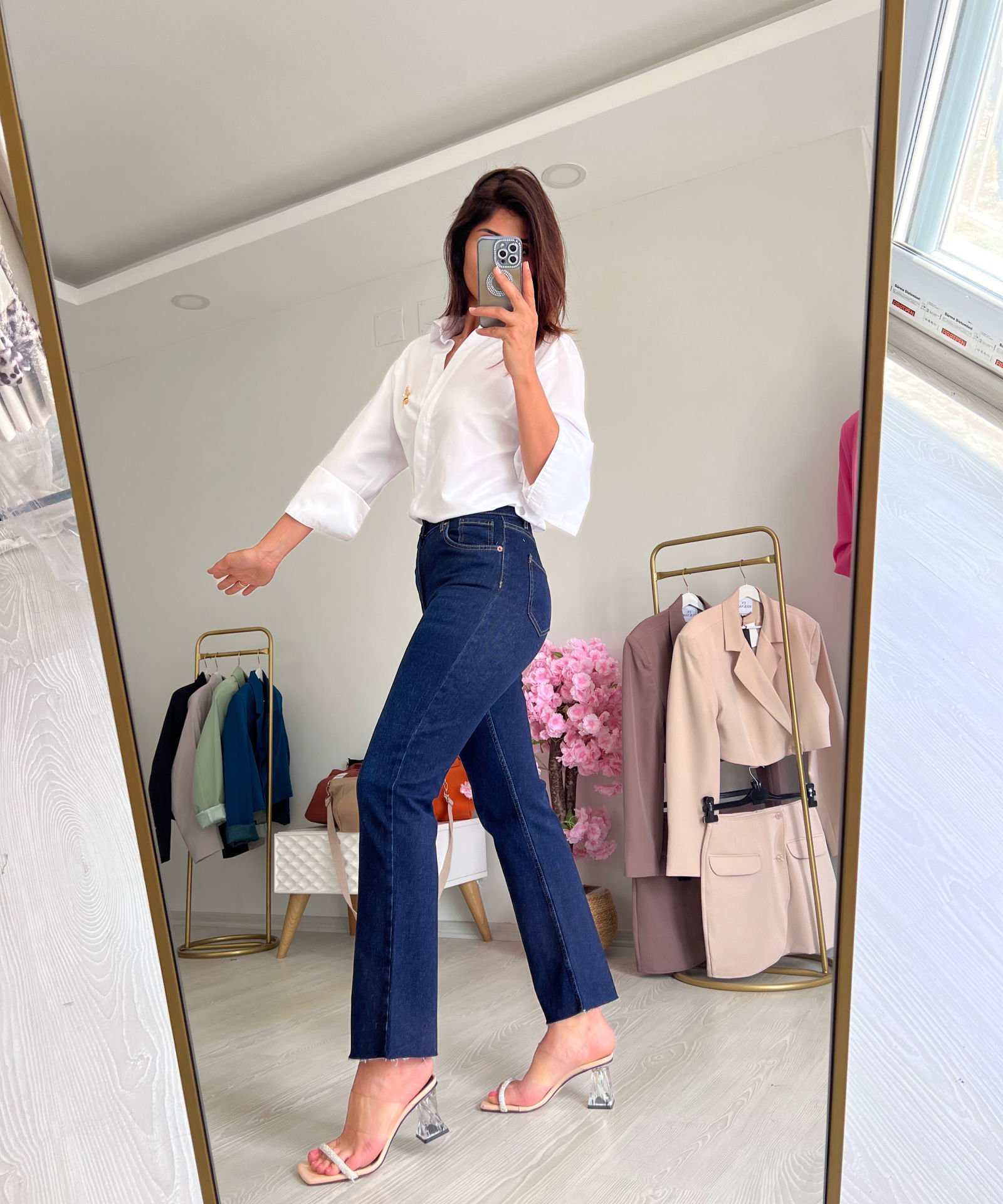 FLARE DARKBLUE JEAN