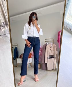 FLARE DARKBLUE JEAN