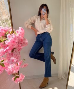 FLARE LİGHTBLUE JEAN